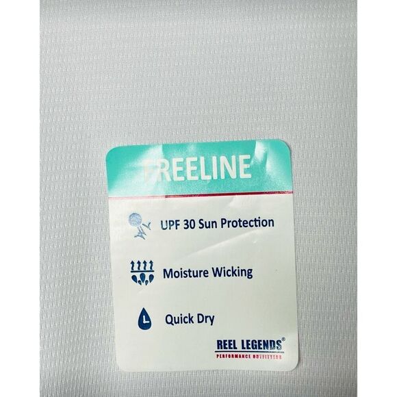 Reel Legends Womens 4X Permormance Vneck Top SHORTSLEEVE - Picture 2 of 7